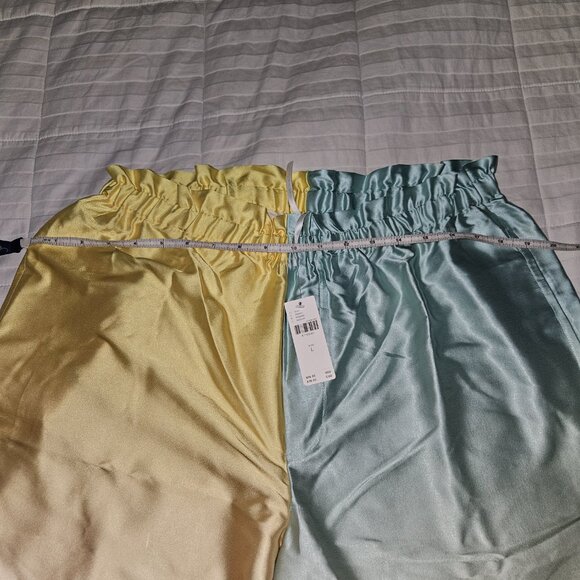 Anthropologie Satin Pajama PANTS - Picture 5 of 6